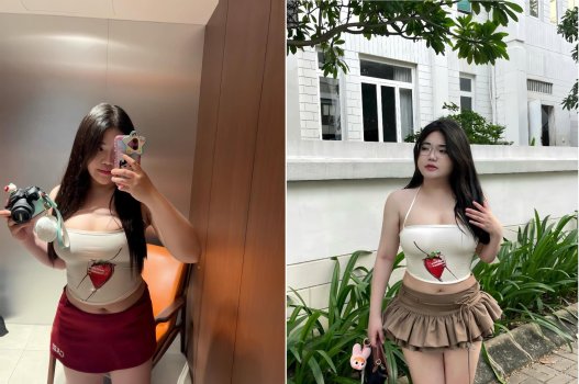 Em hàng múp mọi tư thế đều thỏa mãn