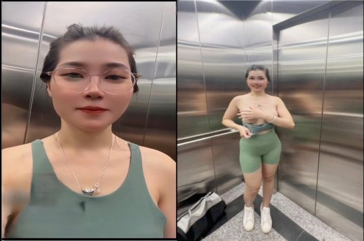 Lan Anh dẫn fan vào phòng riêng ở chung cư